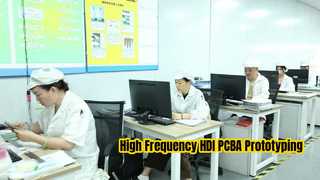 Custom High Frequency HDI PCBA Prototype Manufacturing